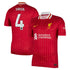 Virgil van Dijk Liverpool Nike 2024/25 Home Player Authentic T-shirt – Red