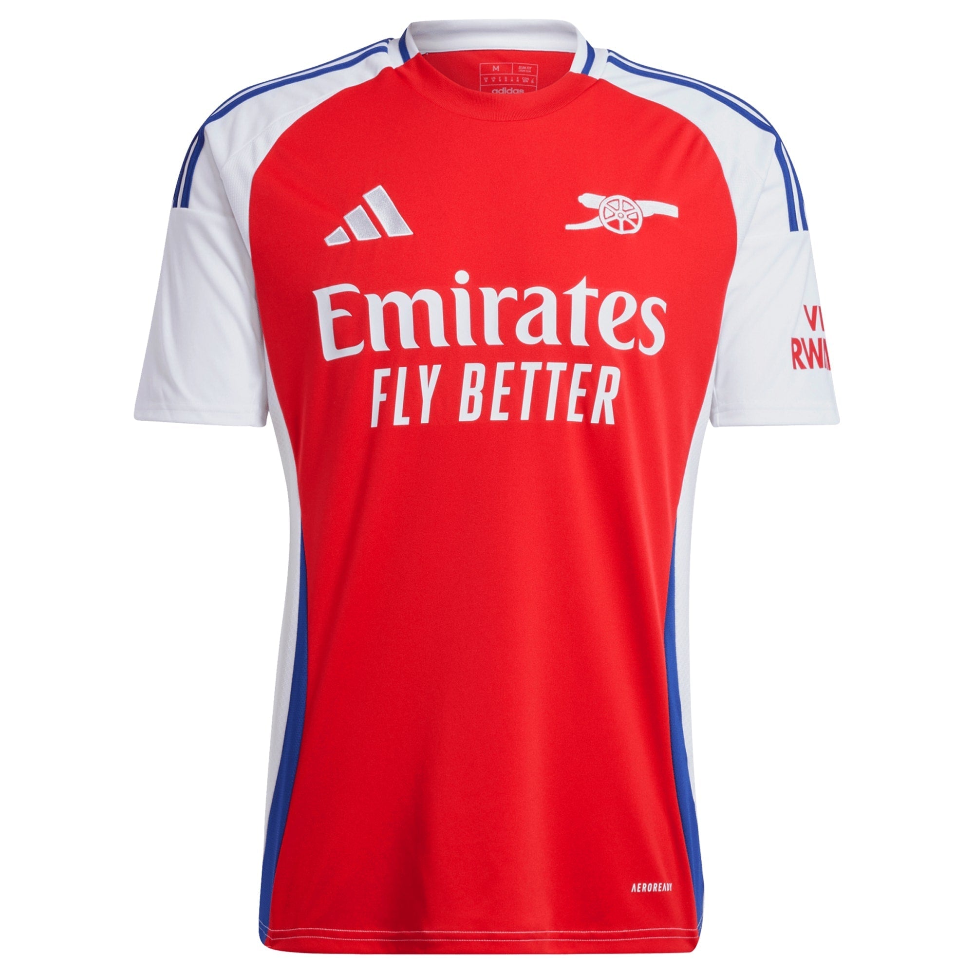 Martin Odegaard Arsenal adidas 2024/25 Home Player Authentic T-shirt – Red