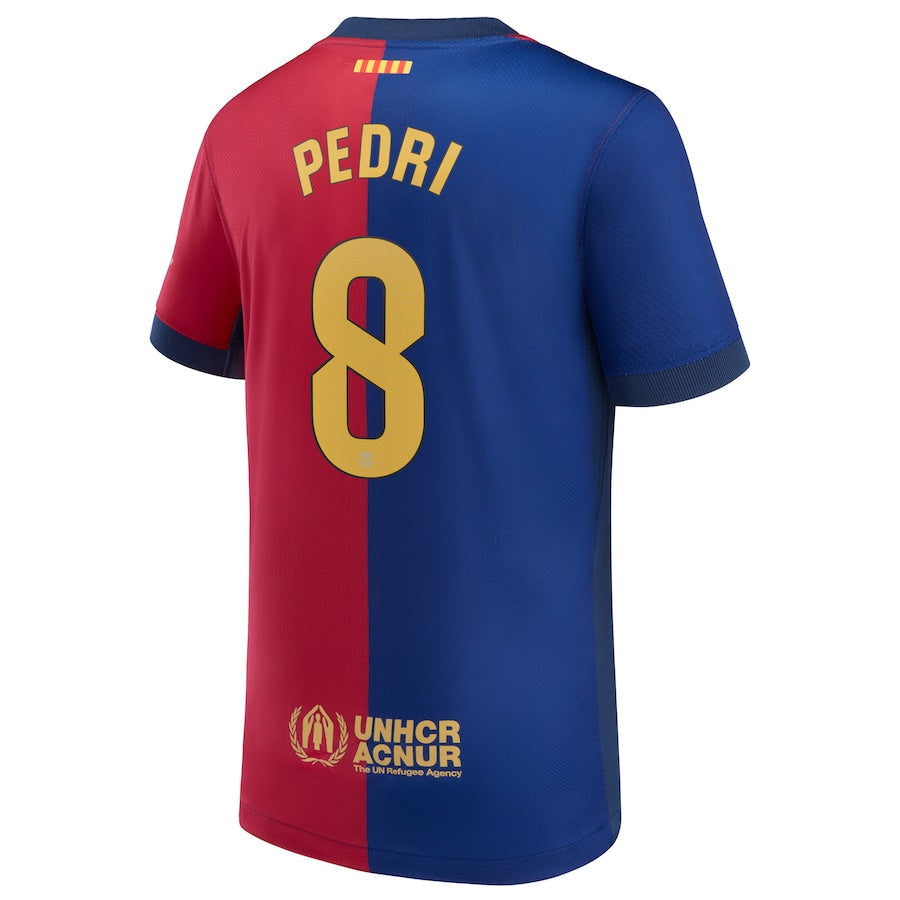Pedri Barcelona Nike 2024/25 Home Player Authentic T-shirt - Royal