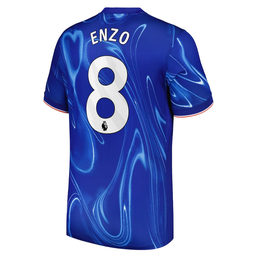Enzo Fernández Chelsea Nike 2024/25 Home Player Authentic T-shirt - Blue