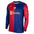 Lamine Yamal Barcelona Nike 2024/25 Home Player Long Sleeve Authentic T-shirt - Royal