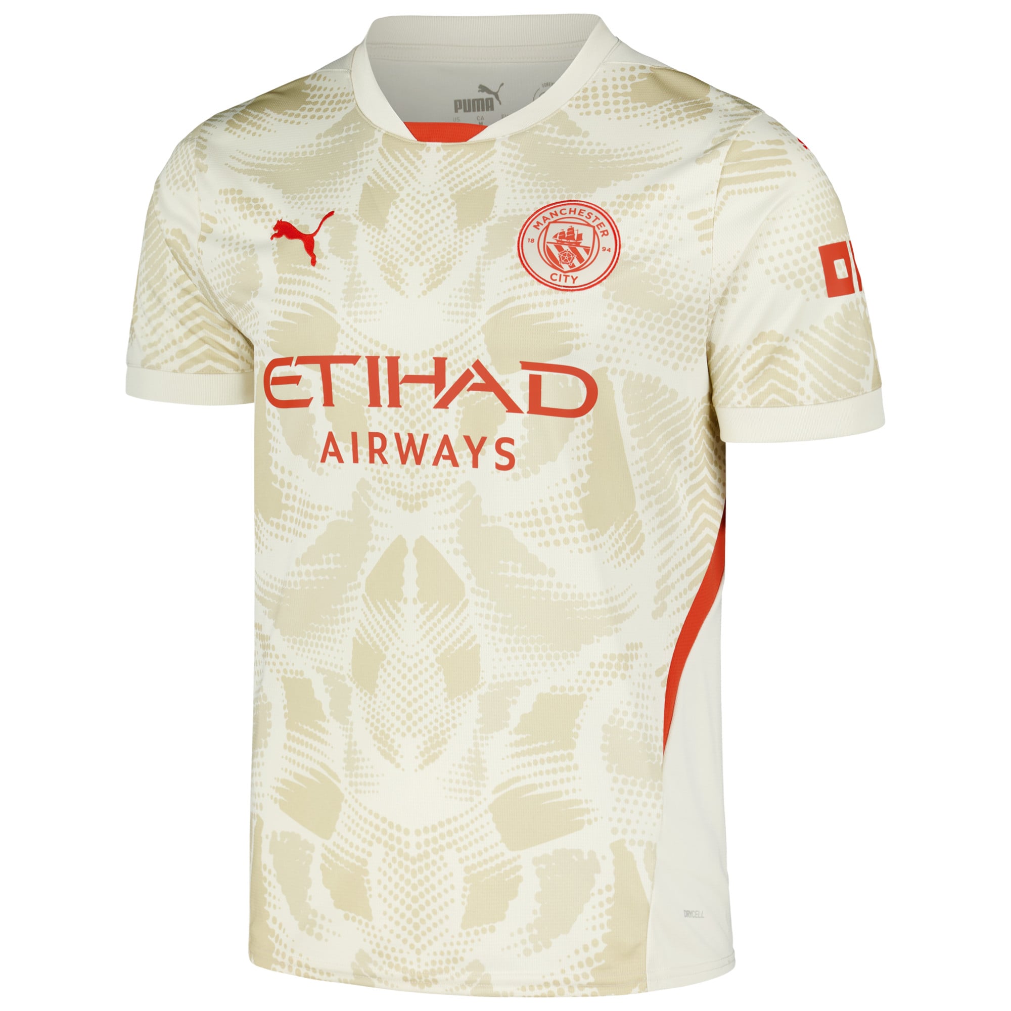 Manchester City Puma 2024/25 Goalkeeper Authentic T-shirt - White