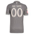 Real Madrid adidas Originals 2024/25 Third Custom Authentic T-shirt - Charcoal