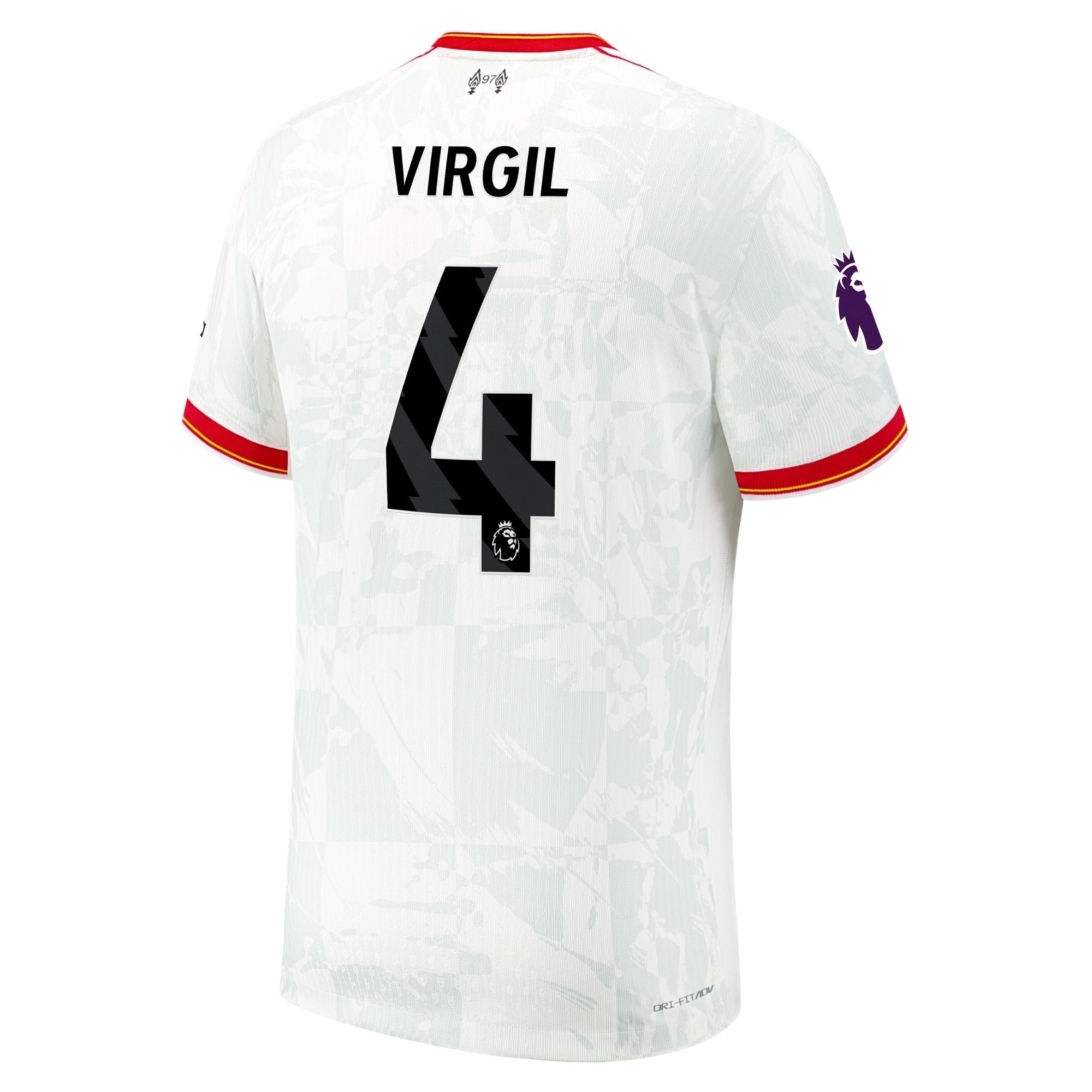 Virgil van Dijk Liverpool Nike 2024/25 Third Authentic T-shirt - White