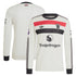 Manchester United adidas Originals 2024/25 Third Long Sleeve Authentic T-shirt - Cream