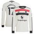 Alejandro Garnacho Manchester United adidas Originals 2024/25 Third Long Sleeve Authentic T-shirt - Cream