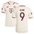 Harry Kane Bayern Munich adidas Originals 2024/25 Third Player Authentic T-shirt - Cream
