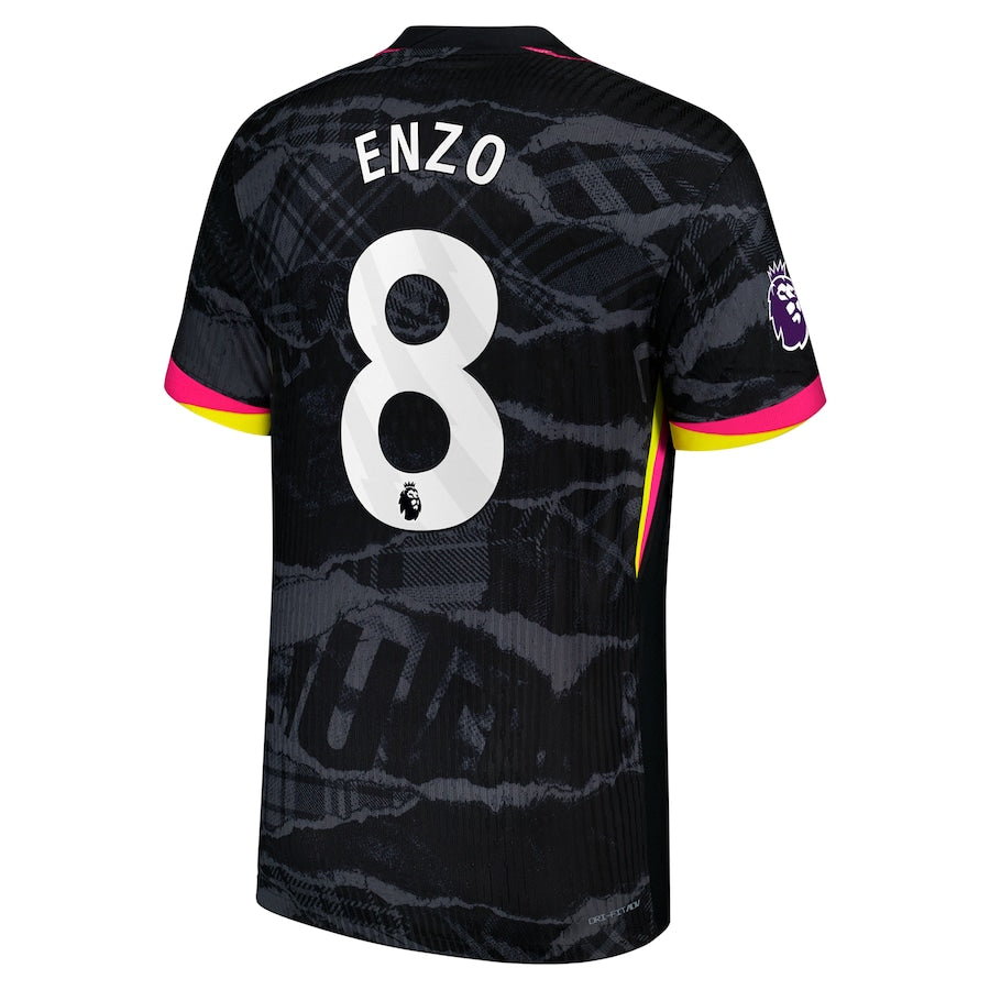 Enzo Fernández Chelsea Nike 2024/25 Third Player Authentic T-shirt - Anthracite