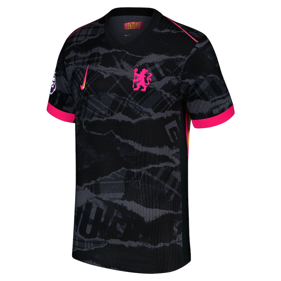Moisés Caicedo Chelsea Nike 2024/25 Third Player Authentic T-shirt - Anthracite