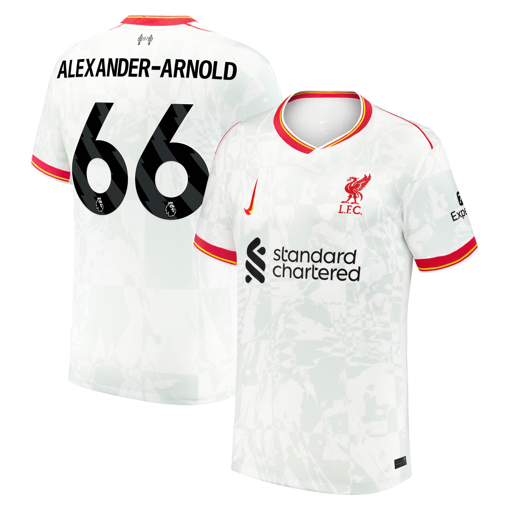 Trent Alexander-Arnold Liverpool Nike 2024/25 Third Authentic T-shirt - White