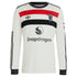 Rasmus Højlund Manchester United adidas Originals 2024/25 Third Long Sleeve Authentic T-shirt - Cream