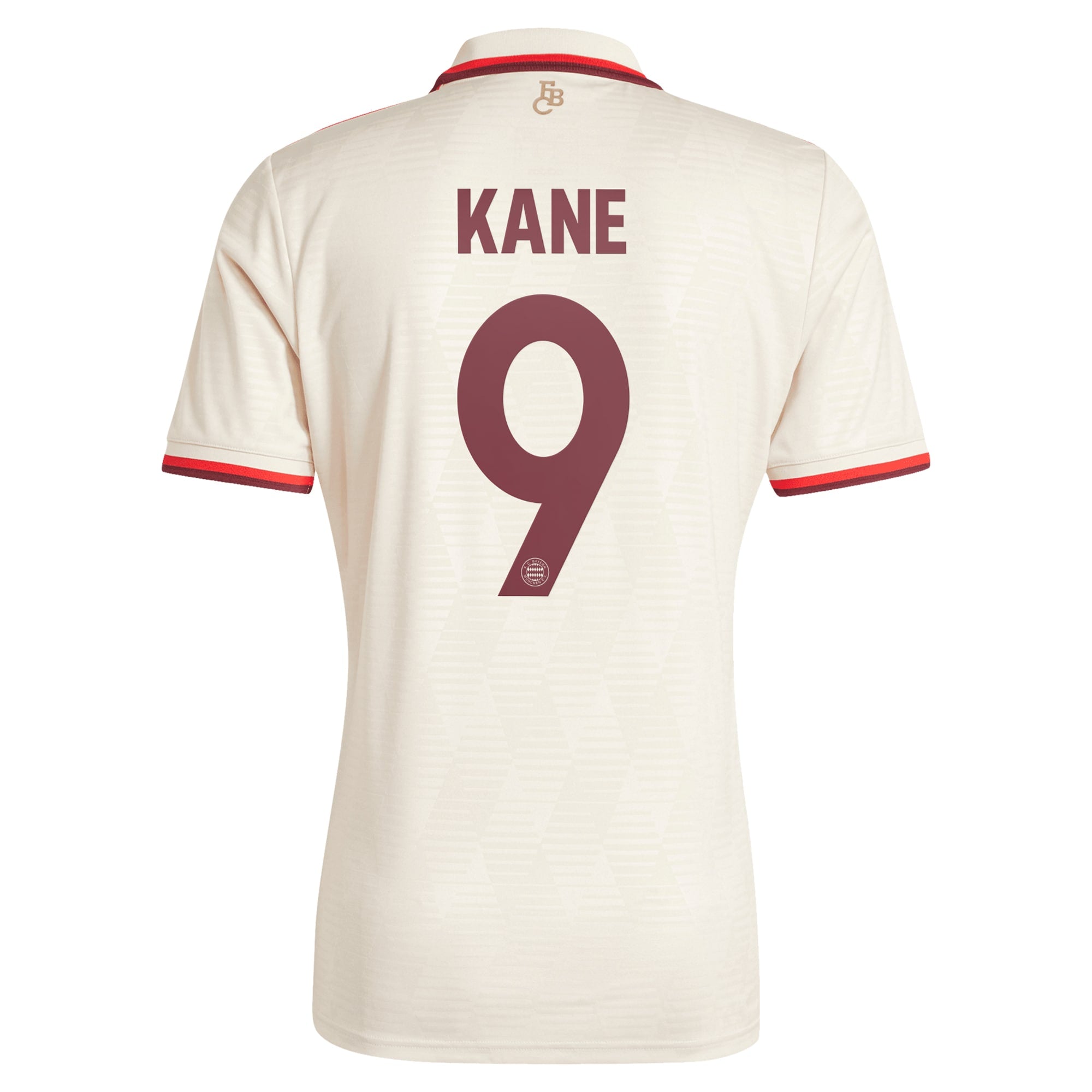Harry Kane Bayern Munich adidas Originals 2024/25 Third Player Authentic T-shirt - Cream