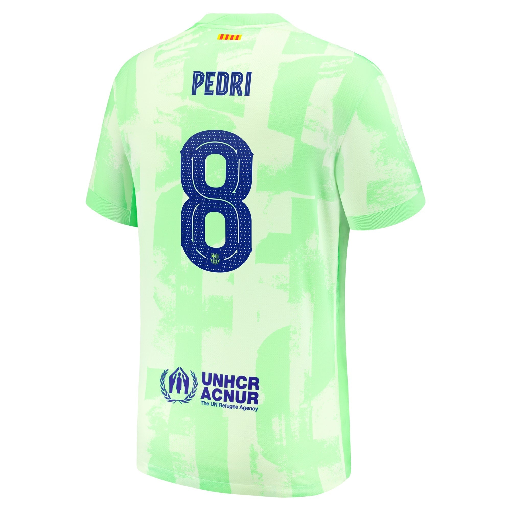 Pedri Barcelona Nike 2024/25 Third Player Authentic T-shirt - Yellow