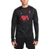 Liverpool Nike 2024/25 Third Academy Pro Pre-Match Pullover Top - Black