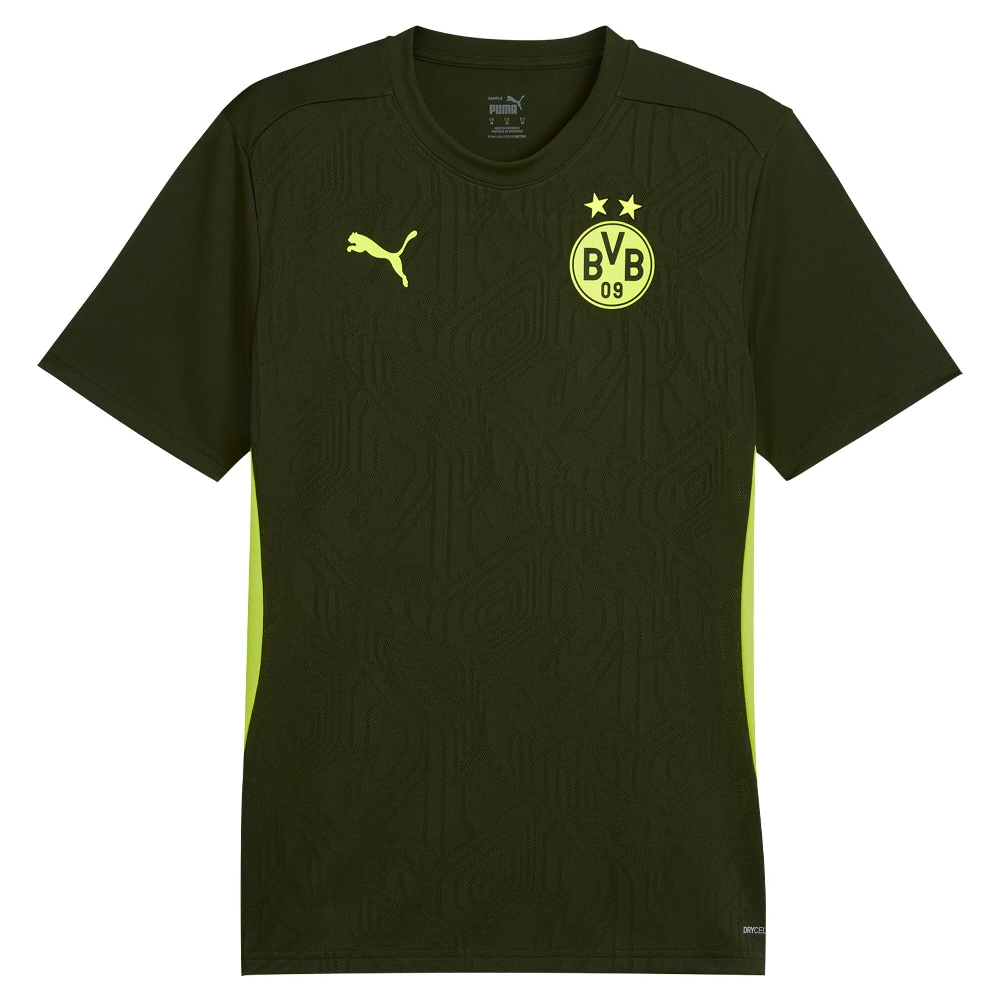 Borussia Dortmund Puma 2024/25 Training Authentic T-shirt - Green
