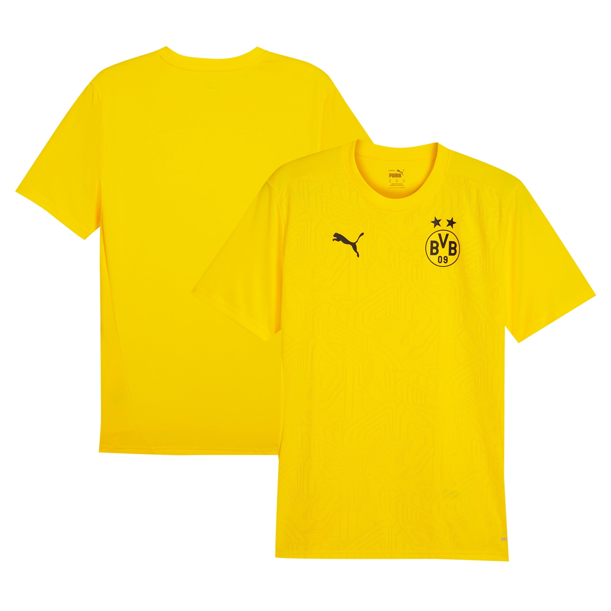 Borussia Dortmund Puma 2024/25 Training Authentic T-shirt - Yellow