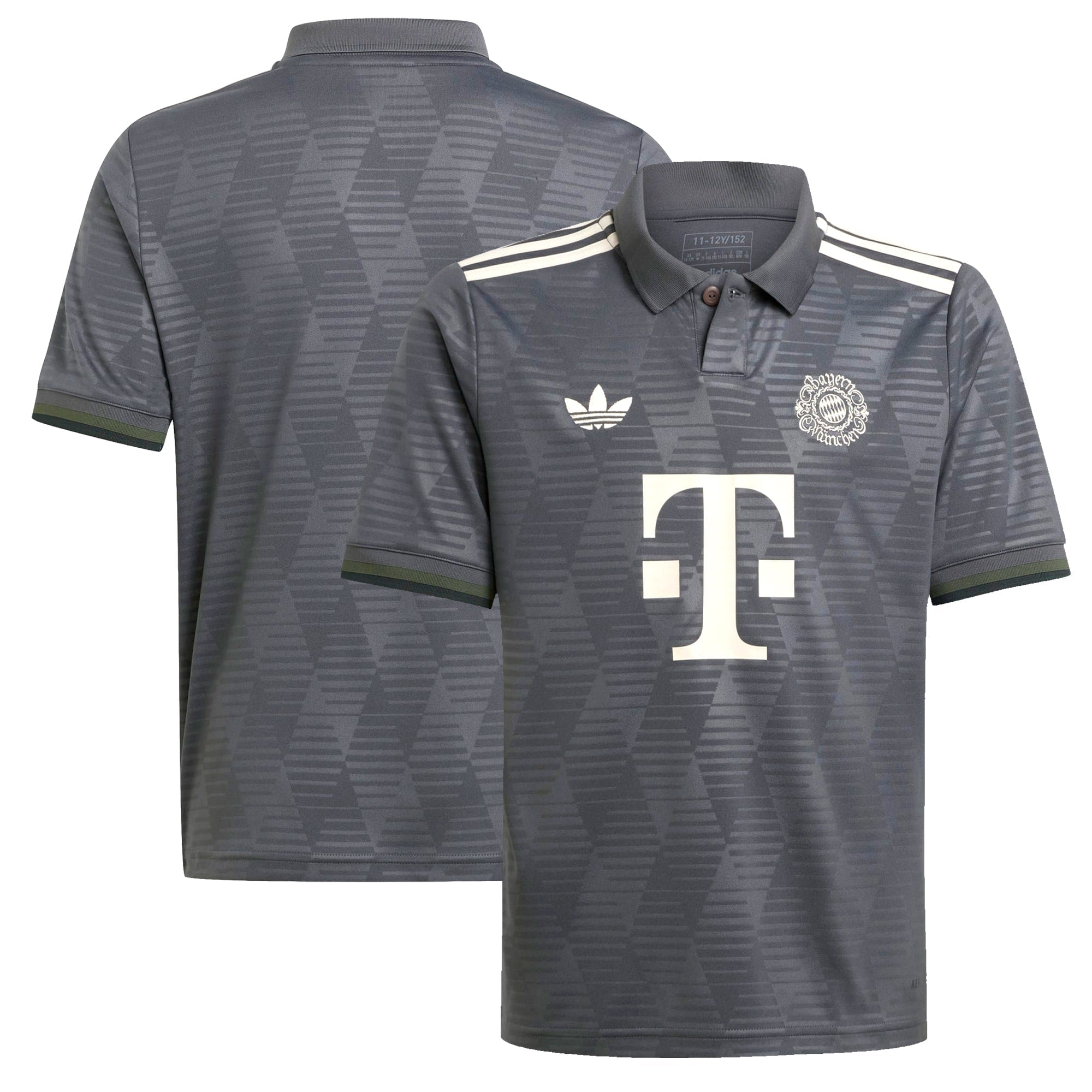 Bayern Munich adidas Youth 2024/25 Wiesn Authentic T-shirt - Gray