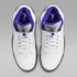 Air J 5 retro Shoe White - Nevada Shoe