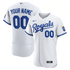 Kansas City Royals White Official Custom Jersey Unisex Pro Official - Jersey Teams World