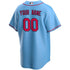 St. Louis Cardinals Team 2022 Home Custom Jersey Unisex Pro Official - Blue - Jersey Teams World