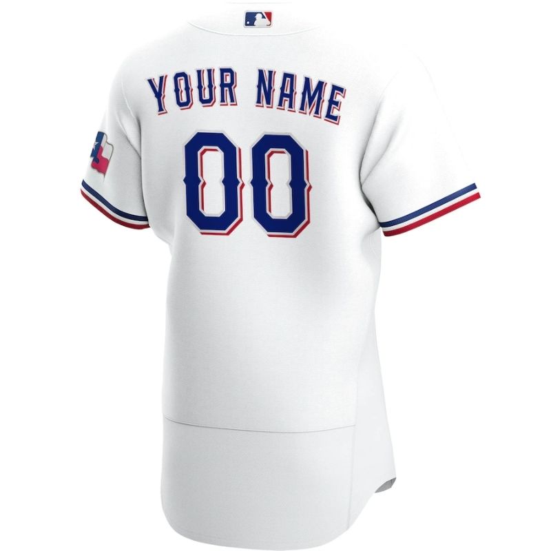 Texas Rangers Team 2022 Home Custom Jersey Unisex Pro Official - Jersey Teams World