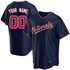 Washington Nationals Team 2022 Navy Custom Jersey Unisex Pro Official - Jersey Teams World