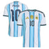 Argentina-Themed Soccer Jersey #10 – 2026 Fan Edition – Slim Fit (Messi)