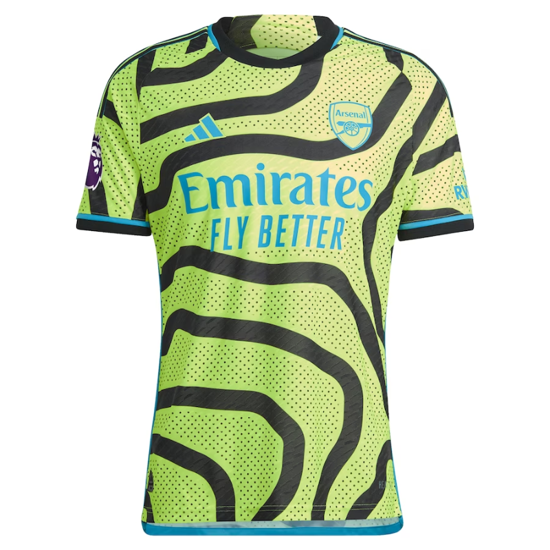 Arsenal 2023/24 Away Customized Authentic T-shirt - Yellow