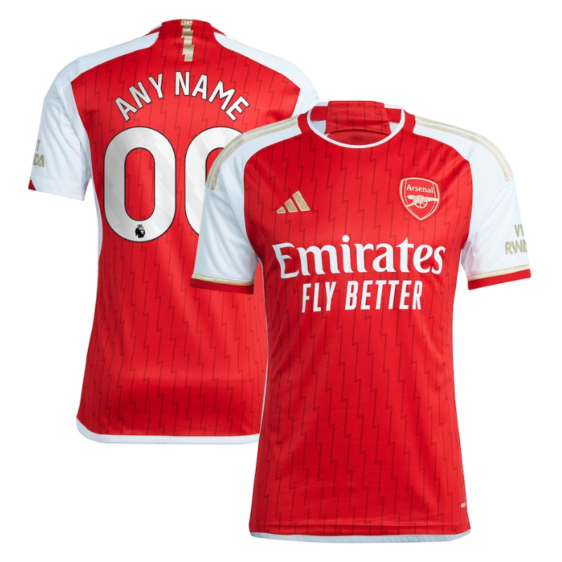 Arsenal 2023/24 Home Custom Authentic T-shirt - Red