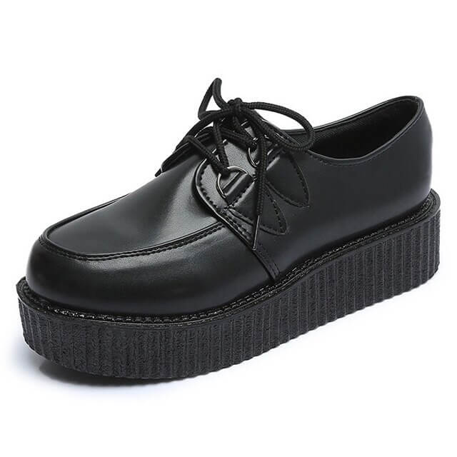 Creeper 2020 Women Flats Lace Up Platform Shoes Autumn Women Shoes Suede Ladies Shoes Plus Size 41 Female Shoes Free Shipping