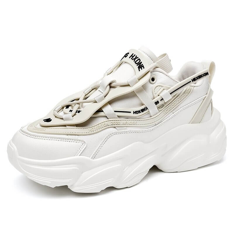 Unisex Sports Shoes Trend Chunky Sneakers Women Men Thick Sole Platform Casual Sneakers