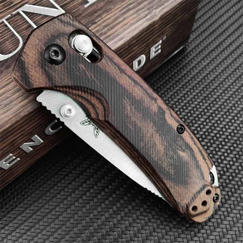 knivescollection™ Benchmade 15021-2 – Compact Premium Outdoor Utility Folding Knifen