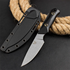 Benchmade 15600OR Raghorn Fixed Blade: D2 Steel & All-Weather Santoprene Grip