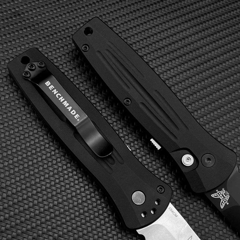 Benchmade 3551  Pocket Camping Knife Black