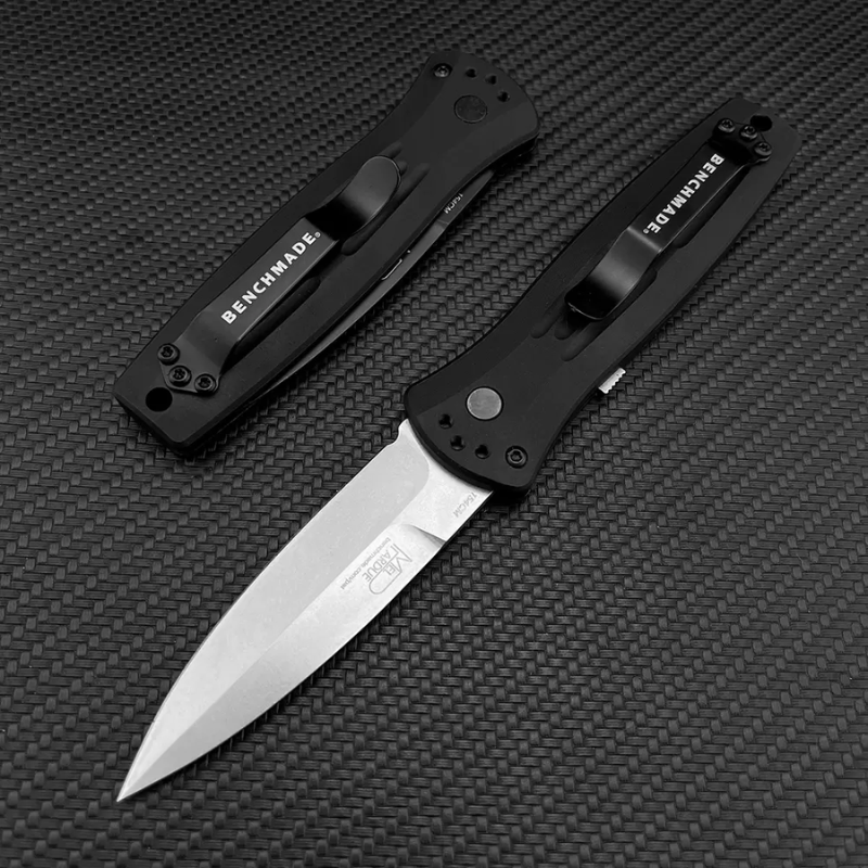 Benchmade 3551  Pocket Camping Knife Black