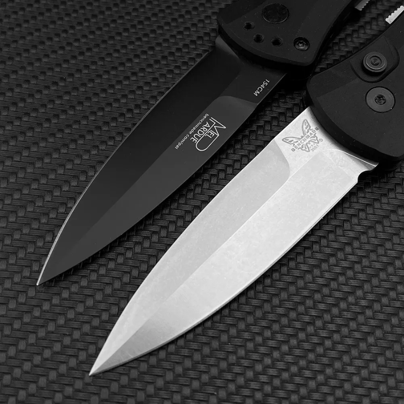Benchmade 3551  Pocket Camping Knife Black