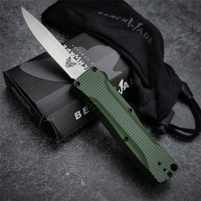Benchmade 4850 Mini Pocket Knife Camping Hunting
