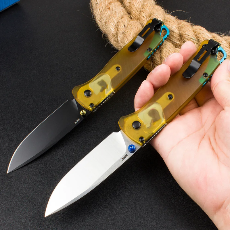 Benchmade 535 Bugout: Transparent PEI Edition | Ultra-Light 57g EDC