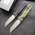 Benchmade 537 Series: 205mm Tactical Folder | Green Nylon Glass Fiber | 60 HRC