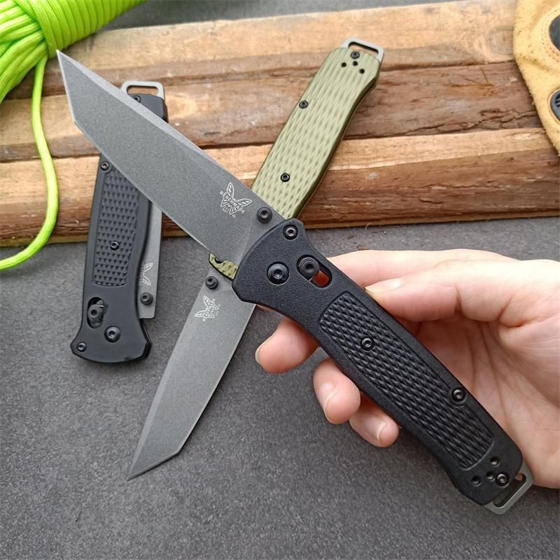 Benchmade 537 Series: 205mm Tactical Folder | Green Nylon Glass Fiber | 60 HRC