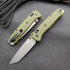 Benchmade 537 Series: 205mm Tactical Folder | Green Nylon Glass Fiber | 60 HRC