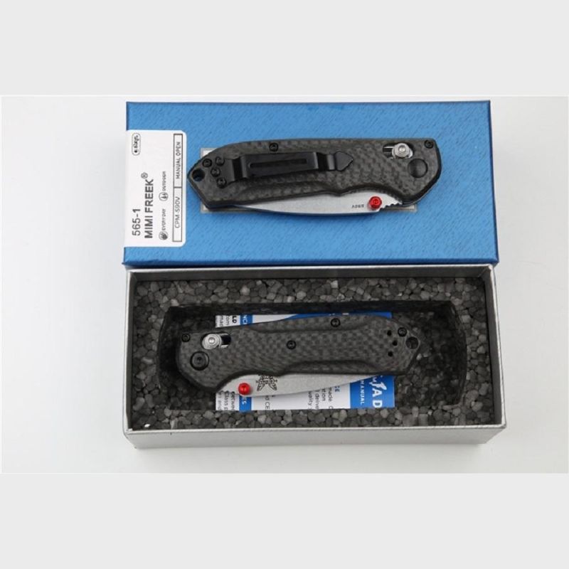Benchmade 565-1 Mini Freek: Premium Carbon Fiber Edition