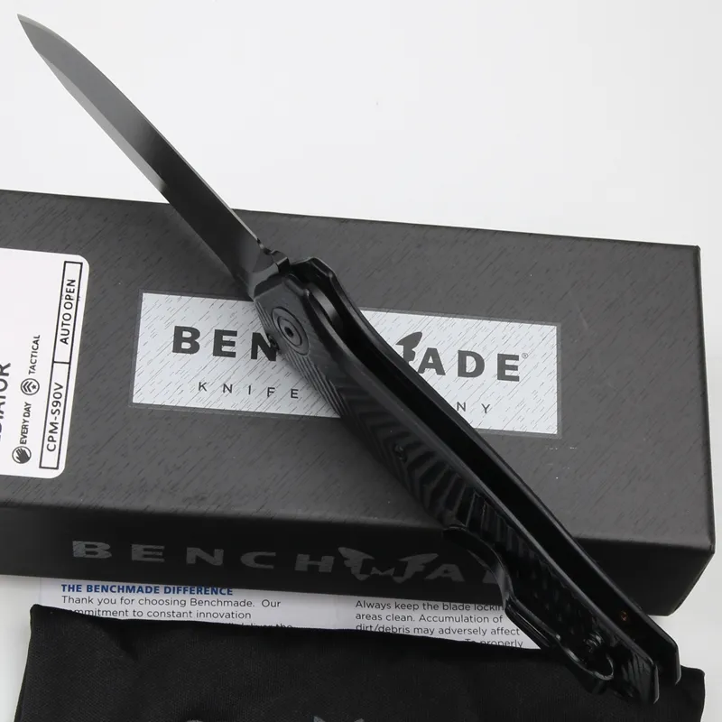Benchmade 8851 Casbah Auto: Ultra-Light 77g G10 Tactical Folder