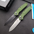 Benchmade 9400BK Osborne Auto: Forest Green & Black CPM-S30V