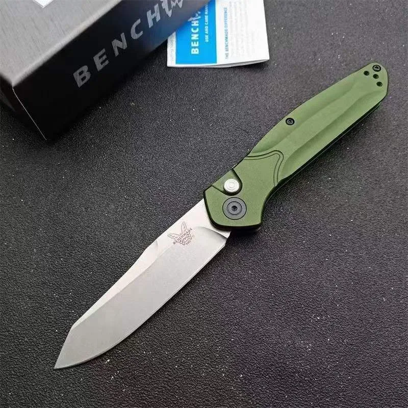 Benchmade 9400BK Osborne Auto: Forest Green & Black CPM-S30V