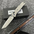 Benchmade BM537 Tanto: 205mm CNC Titanium | TC4 Alloy Handle | Elite 60 HRC
