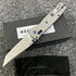 Benchmade BM537 Tanto: 205mm CNC Titanium | TC4 Alloy Handle | Elite 60 HRC