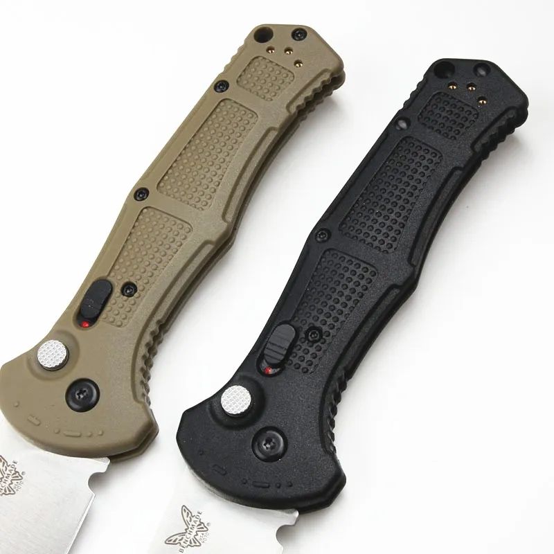 Benchmade 9070BK Claymore: 218mm Tactical Folder | Grivory Nylon Fiber & 59HRC