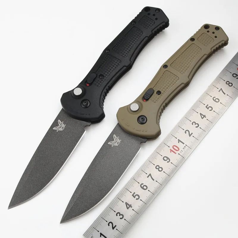 Benchmade 9070BK Claymore: 218mm Tactical Folder | Grivory Nylon Fiber & 59HRC