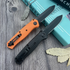 Professional Title: Benchmade 8551 Mediator Auto: Safety Orange S90V Tactical Folder